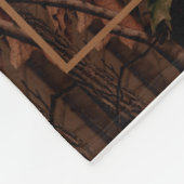 私のパーソナライズされたパパに息子とダからのラブレターに フリースブランケット (角)