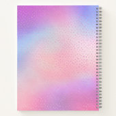 私のパーソナライズされたベビーの思い出 – Rabbit Balerina ノートブック (裏面)