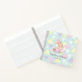 私のパーソナライズされたベビーの思い出 – Rabbit Balerina ノートブック (内部)