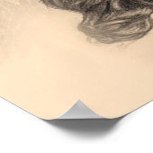 私のパーソナライズされた娘には、ママ毛布からの愛 ポスター (角)