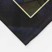 私のパーソナライズされた娘には、母からの愛 フリースブランケット (角)