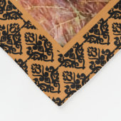 私のパーソナライズされた娘のライオンに フリースブランケット (角)