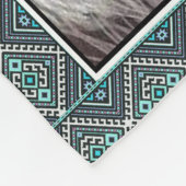 私のパーソナライズされた孫に宛てた手紙恋の孫 フリースブランケット (角)