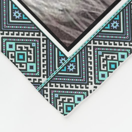 私のパーソナライズされた孫に宛てた手紙恋の孫 フリースブランケット (角)