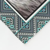 私のパーソナライズされた孫に宛てた手紙恋の孫 フリースブランケット (角)