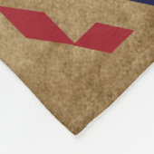 私のパーソナライズされた孫への手紙 フリースブランケット (角)