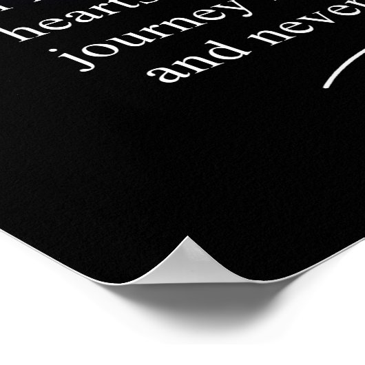 私のパーソナライズされた将来の妻への手紙 ポスター (角)