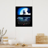 私のパーソナライズされた将来の妻への手紙 ポスター (キッチン)