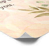 私のパーソナライズされた将来の妻への手紙 ポスター (角)