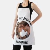 私のパーソナライズされた幸福の写真のソース エプロン (インサイチュ)
