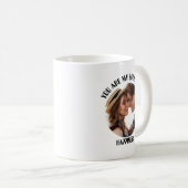 私のパーソナライズされた幸福の写真のソース コーヒーマグカップ (正面右)