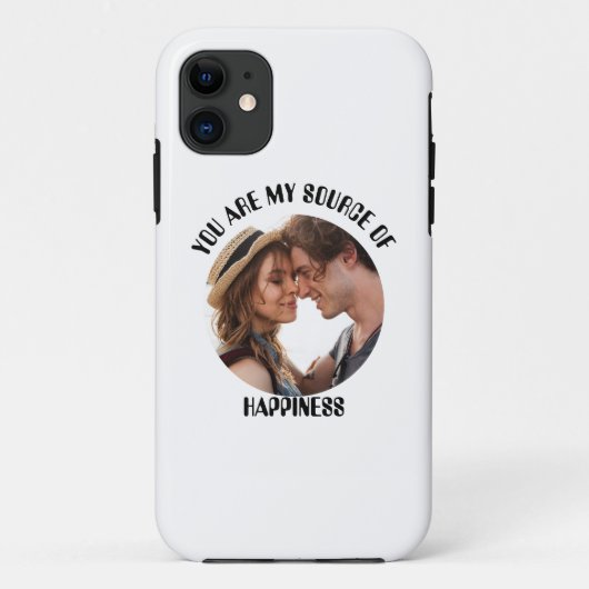 私のパーソナライズされた幸福の写真のソース Case-Mate iPhoneケース (裏面)