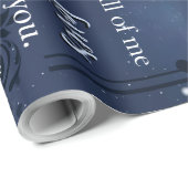 私のパーソナライズされた彼氏のカップルには、私はあなたを愛している ラッピングペーパー (ロールコーナー)