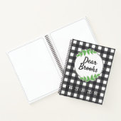 私のパーソナライズされた息子の日記への手紙 ノートブック (内部)