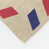 私のパーソナライズされた母に愛の毛布、メール手紙 フリースブランケット (角)