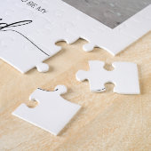 私のパーソナライズされた花嫁の付き添いの写真に ジグソーパズル (側面)