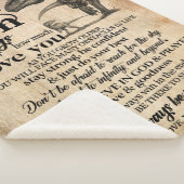 私のパーソナライズされた驚くべき息子への手紙 シェルパブランケット (3/4)