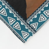 私のパーソナライズされた驚くべき息子への手紙 フリースブランケット (角)