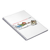 私のパーソナルトレーナーは骨のために働きます ノートブック (右側)