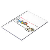 私のパーソナルトレーナーは骨のために働きます ノートブック (左側)