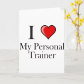 私のパーソナルトレーナー カード (黄色い花)