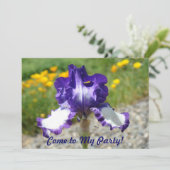 私のパーティーに来られる! 誕生会のおもしろいの招待状 招待状 (スタンド正面)