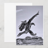 私のパーティーに飛ぶ – 招待状 (正面/裏面)