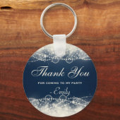 私のパーティー来に感謝する キーホルダー (正面)