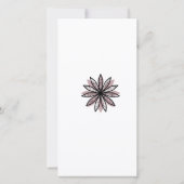 私のパーティー来フォトカードに感謝 サンキューカード (裏面)