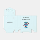 私のパーティー(来おもちゃロボット)に感謝 フェイバーボックス (折り畳みなし)