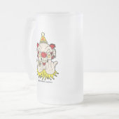 私のパーティー...霜降りビアマグ フロストグラスビールジョッキ (正面左)