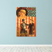 私のパートナーのLouis Aldrich劇場版遊 キャンバスプリント (インサイチュ (ウッドフロア))