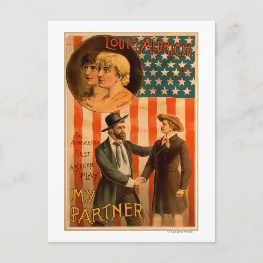 私のパートナーのLouis Aldrich劇場版遊 ポストカード (正面)