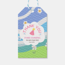 私のパー来ティー子供パーティーに感謝 ギフトタグ
