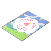 私のパー来ティー子供パーティーに感謝 ノートブック (左側)