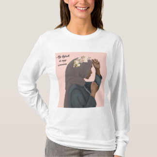 私のヒジャブは私の王冠のシャツです Tシャツ