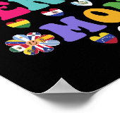 私のヒスパニック伝統月時代に ポスター (角)