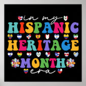 私のヒスパニック伝統月時代に ポスター (正面)