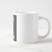 私のヒトになってください 👽 ジャンボコーヒーマグカップ (右)