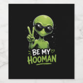 私のヒトになってください 👽 ワインラベル (シングルラベル)