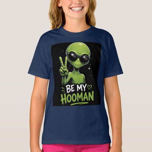 私のヒトになってください 👽 Tシャツ (正面)