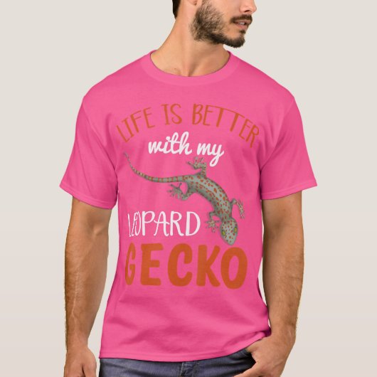 私のヒョウ猫は生きがいが良い Tシャツ (正面)