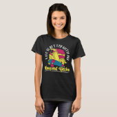 私のヒョウGecko爬虫性トカゲと1 Tシャツ (正面フル)
