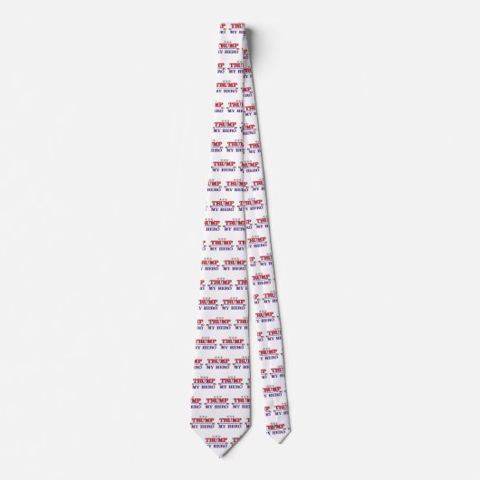 私のヒーローの首のネクタイを切り詰める ネクタイ (正面)