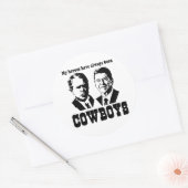 私のヒーローはいつもカウボーイだった ラウンドシール (封筒)