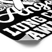 私のヒーローは今私の天使 肺がん啓発 ポスター (角)