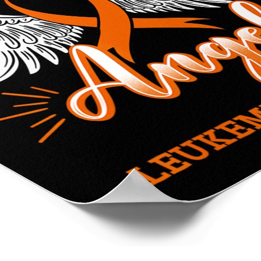 私のヒーローは今、私の天使の白血病の骨髄片である ポスター (角)