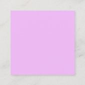 私のヒーローは私のエンジェルオーバードーズ認識度サポート スクエア名刺 (裏面)