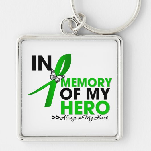 私のヒーローを思い出す心のヒースの賛辞 キーホルダー (正面)