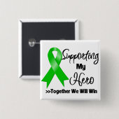 私のヒーローを支える胆管がん 缶バッジ (正面&裏面)